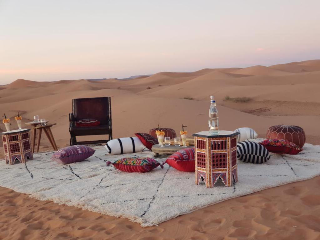 Lemnaouar Erg Camp Hotel Merzouga Exterior photo
