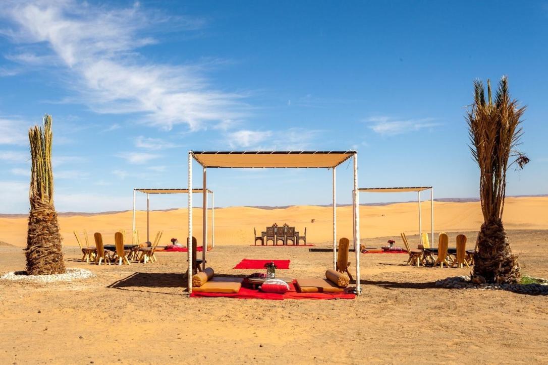 Lemnaouar Erg Camp Hotel Merzouga Exterior photo